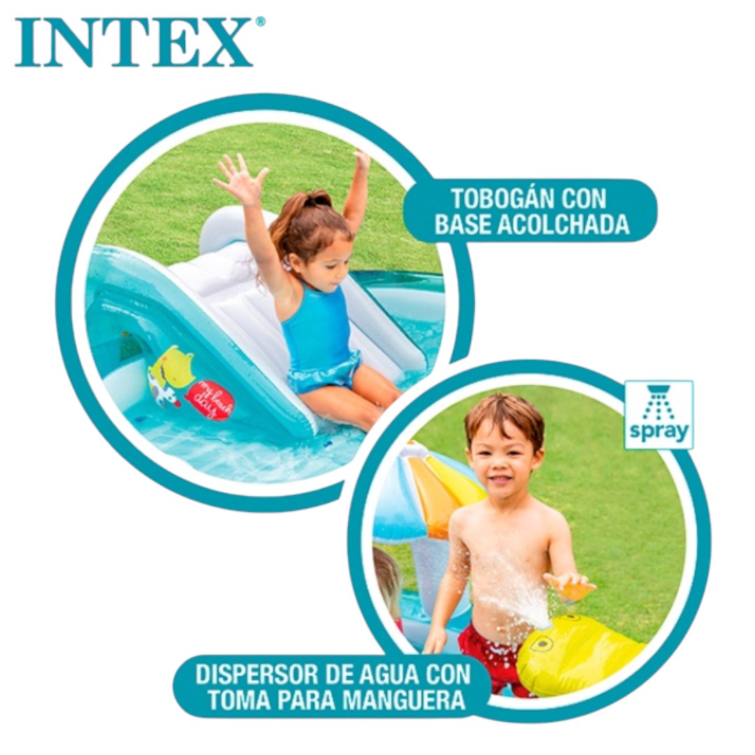 INTEX PISCINA GATOR PLAY CENTER INTEX PISCINA GATOR PLAY CENTER